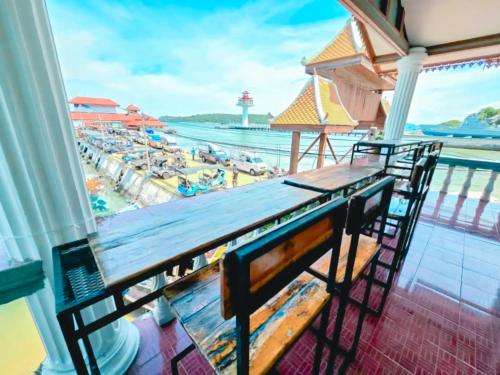 Balkón nebo terasa v ubytování Tai Note's Room