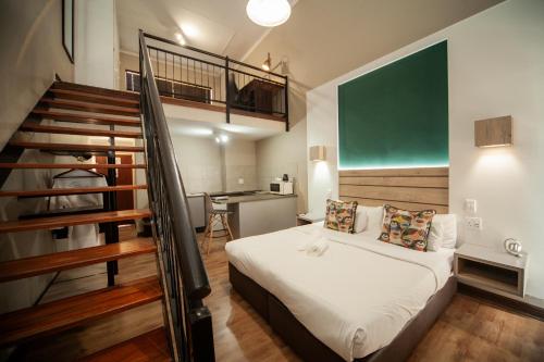 Ένα ή περισσότερα κρεβάτια σε δωμάτιο στο Hotel @ Tzaneen