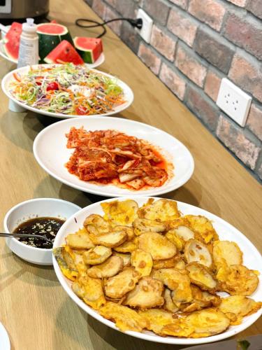 Comida en el hotel o alrededores