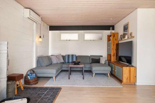 Posezení v ubytování Summerhouse in Gilleje