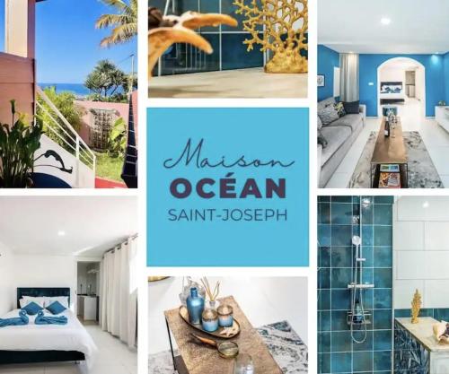 Maison Océan pour 2 personnes à Saint Joseph
