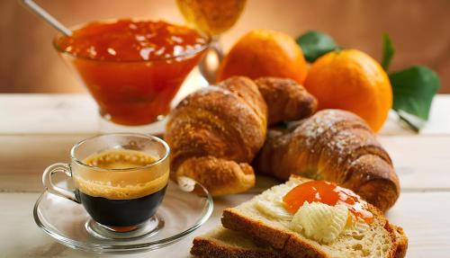 Jídlo v penzionu nebo okolí