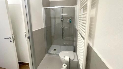 Koupelna v ubytování Appartamento a 30 mt dal mare