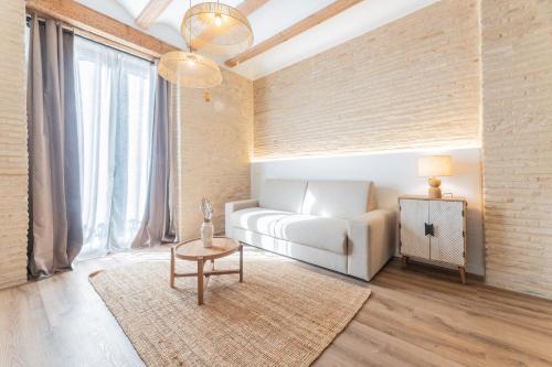 Χώρος καθιστικού στο Yturralde by Alma Suites