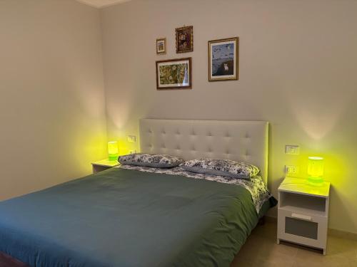 Ένα ή περισσότερα κρεβάτια σε δωμάτιο στο Casa Salera