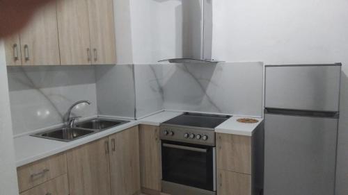 Η κουζίνα ή μικρή κουζίνα στο Eriseld house