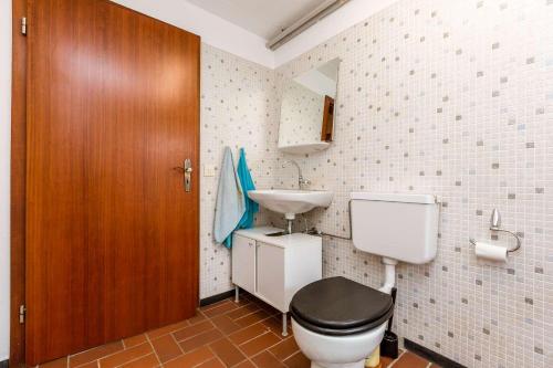 Koupelna v ubytování Monteurwohnung in Hürth bei Köln