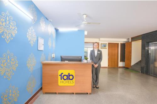 Ο χώρος του λόμπι ή της ρεσεψιόν στο FabHotel Vagmi