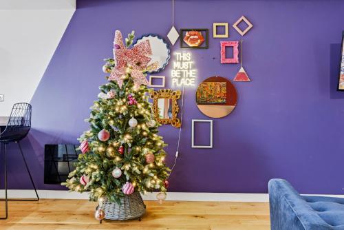 Posezení v ubytování Dusk House