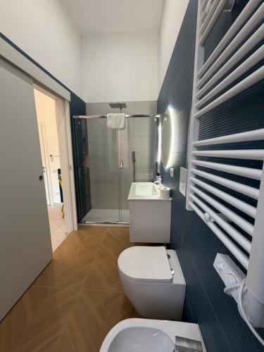 Koupelna v ubytování Dimora Merliani