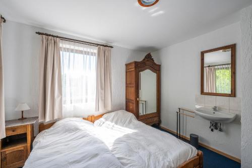 Postel nebo postele na pokoji v ubytování Sous le Cielle d'Ardenne