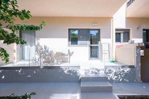 a view of the outside of a house at Michail Old Harbour Residence in Kos
