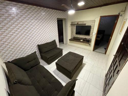 Χώρος καθιστικού στο Residencial Esperança