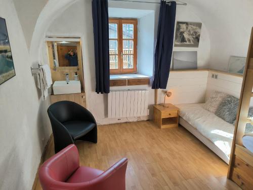 Et opholdsområde på Appartement face aux pistes - Serre Chevalier Briançon