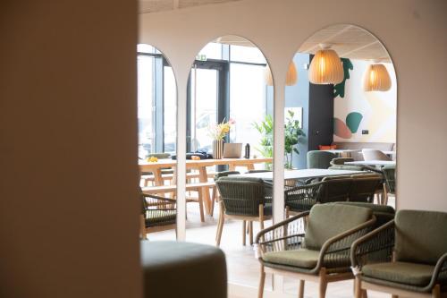 Χώρος καθιστικού στο ECLA Genève Archamps