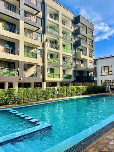 Bazén v ubytování One bedroom in Amaziah, Muthiga nebo v jeho okolí