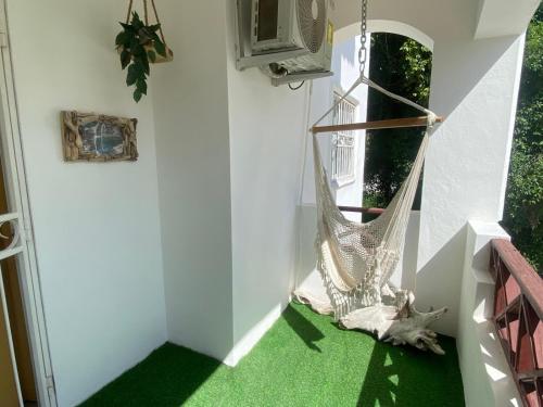 Zahrada ubytování Portitxol, fantástico apartamento