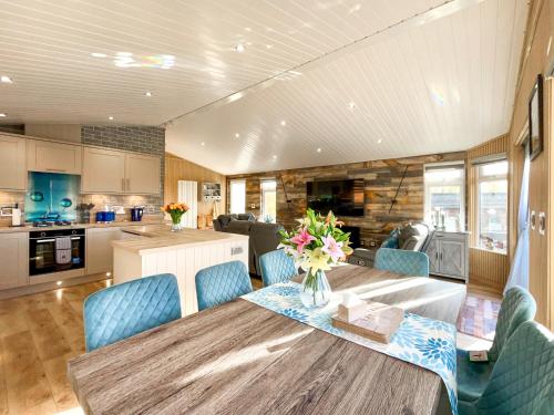 Kuchyň nebo kuchyňský kout v ubytování Haven Lodge - Uk50792