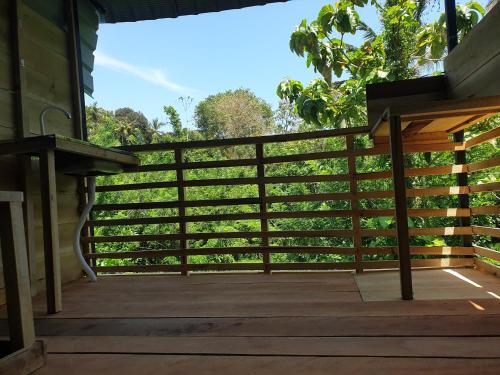 Balkón nebo terasa v ubytování Spring Shelter Dickwella