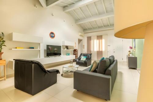 Μια τηλεόραση ή/και κέντρο ψυχαγωγίας στο Villa Il Fico