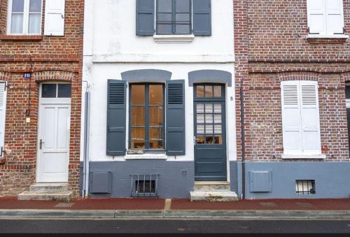 Bygningen som feriehuset ligger i