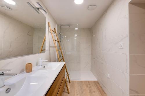 Koupelna v ubytování Le Papucie-Hyper-centre Sarlat, charme et confort