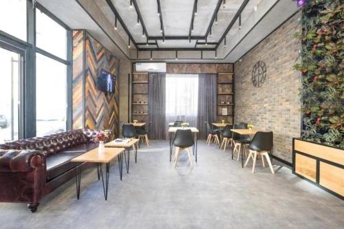 Un lugar para sentarse en Armeni Apart Hotel