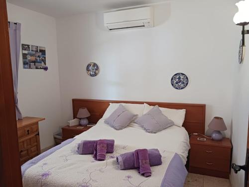 Ένα ή περισσότερα κρεβάτια σε δωμάτιο στο Two Bedroom with Large Terrace and Views in Capistrano, Nerja