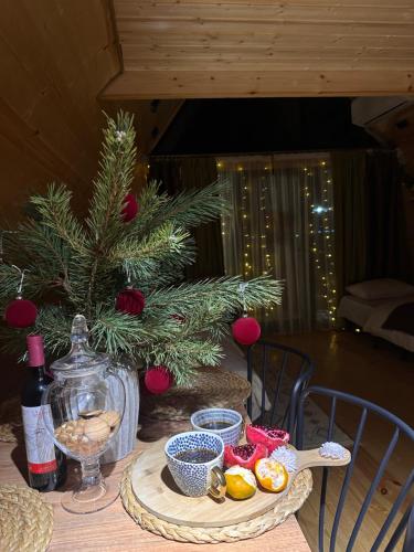 Nourriture dans le chalet ou à proximité