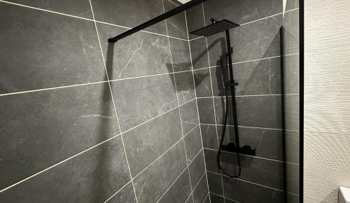 Koupelna v ubytování Quinta do Codeçal