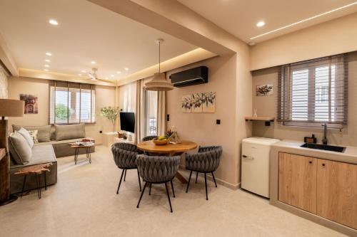 Rustic Boutique Apartment with Live Olive Tree, Private Parking & 1 Gbps Fiber Internet