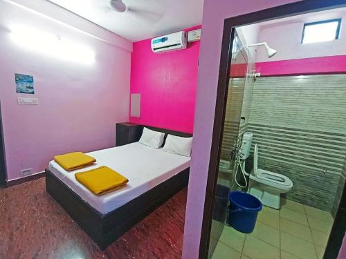 Koupelna v ubytování The Golden Seaview - Homestay