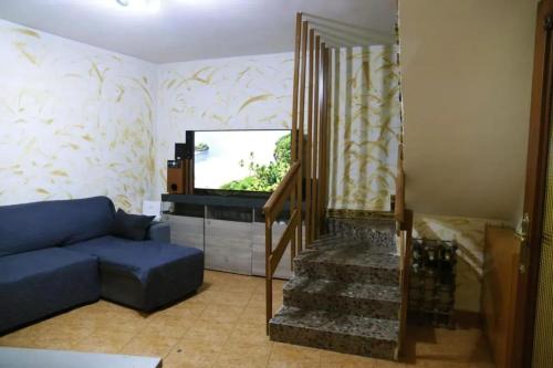 Uma área de estar em Modern Villa in Yebra with Private Pool