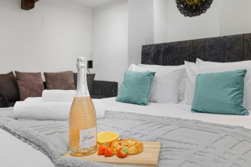 Ένα ή περισσότερα κρεβάτια σε δωμάτιο στο The Snug