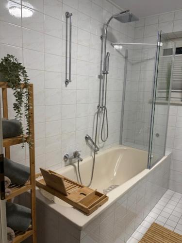 Ένα μπάνιο στο Ferien - Monteurwohnung Roding