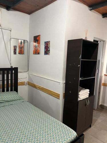 Postel nebo postele na pokoji v ubytování Departamento Amueblado!