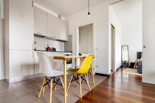 Η κουζίνα ή μικρή κουζίνα στο Amazing view exclusive 9th floor apartment