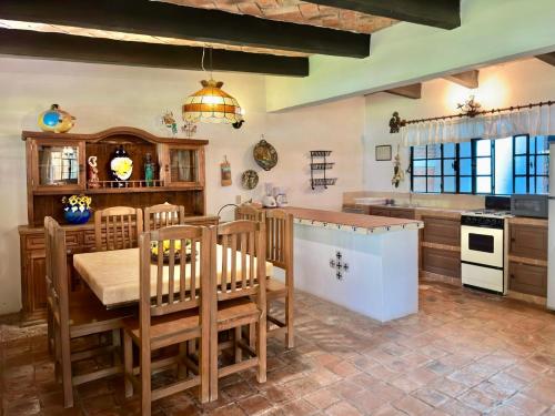 Η κουζίνα ή μικρή κουζίνα στο Quinta Los Vela