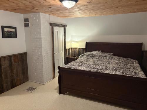 Postel nebo postele na pokoji v ubytování maison de la Ferme