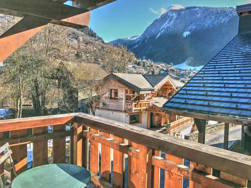 Studio au centre de Morzine avec balcon et WIFI