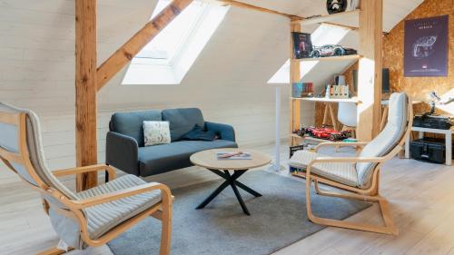 Loft lumineux atypique 10 minutes Strasbourg centre