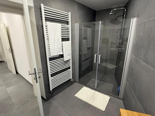 Ένα μπάνιο στο Ferienwohnung Neuwied