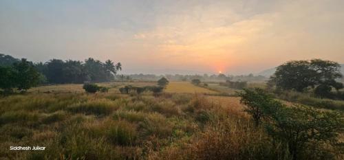 Naturlandschaft in der Nähe des Privatzimmers
