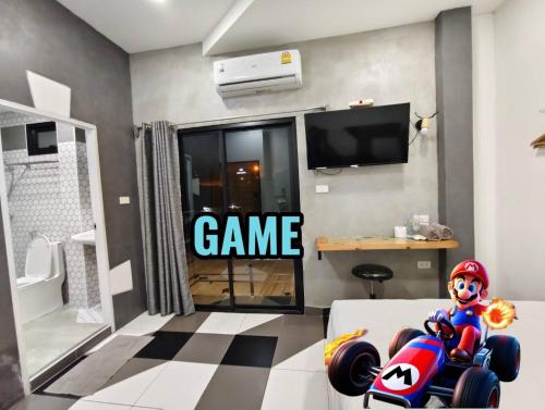 Koupelna v ubytování Hoft Hotel Ramkhamhaeng24