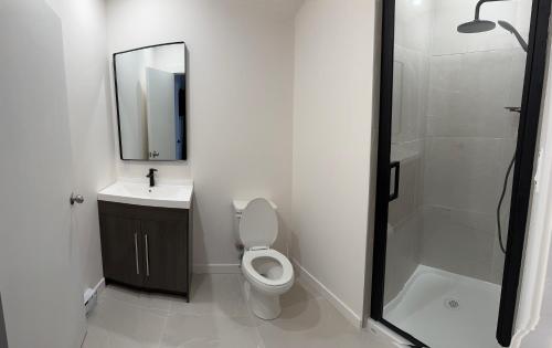 Koupelna v ubytování Loft Le Sommet