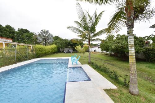 Πισίνα στο ή κοντά στο finca refugio verde