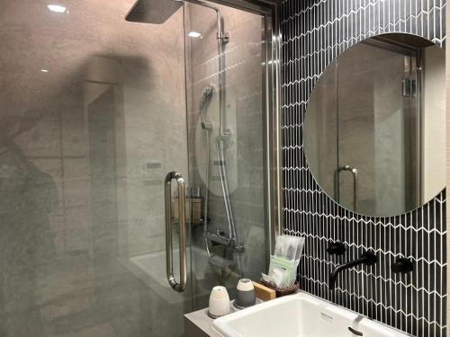 Koupelna v ubytování Hakata Water Garden - Vacation STAY 74687v