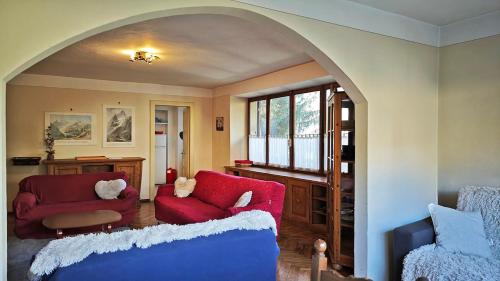 En eller flere senge i et værelse på Villa Tancredi - The Belle Époque