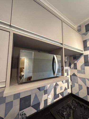 Una cocina o cocineta en Studio moderno na Santa Ifigênia - 1212