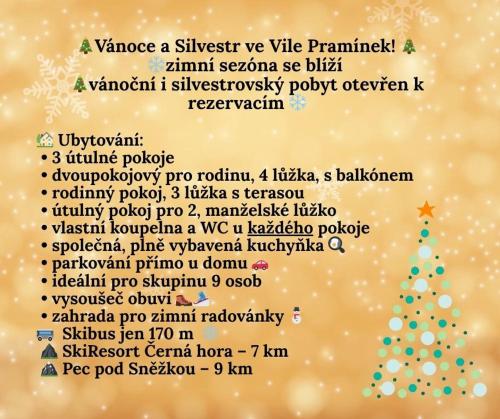 Fotografie z fotogalerie ubytování Vila Pramínek, Horní Maršov, Krkonoše v destinaci Horní Maršov